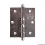 Dobradiça de aço com rolamento 3 x 2.1/2 V500 cromo acetinada La Fonte