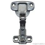 Dobradiça de metal para armário 35mm cromado Fixtil