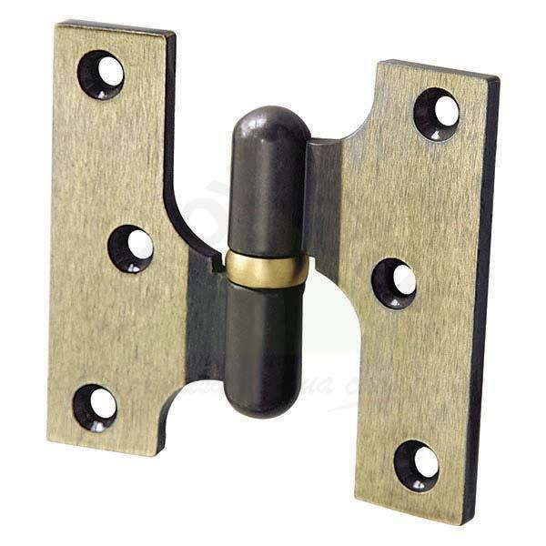 Dobradiça para Janela 3x2.1/2 Zamac Oxidado Ferragens Pagé