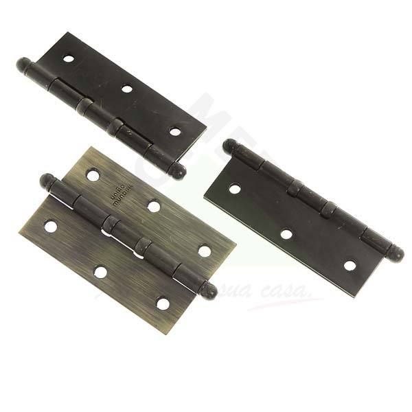 Dobradiça para Porta 3.1/2 Aço Oxidado União Mundial