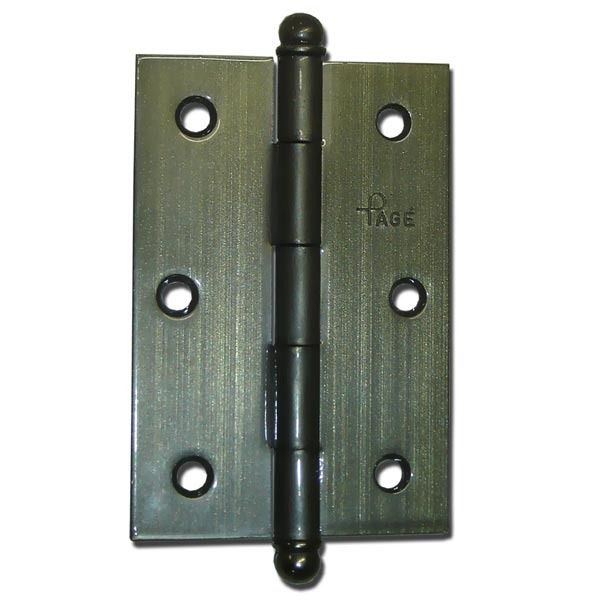 Dobradiça para Porta 3.1/2x2.3/8 Aço Cromado Ferragens Pagé