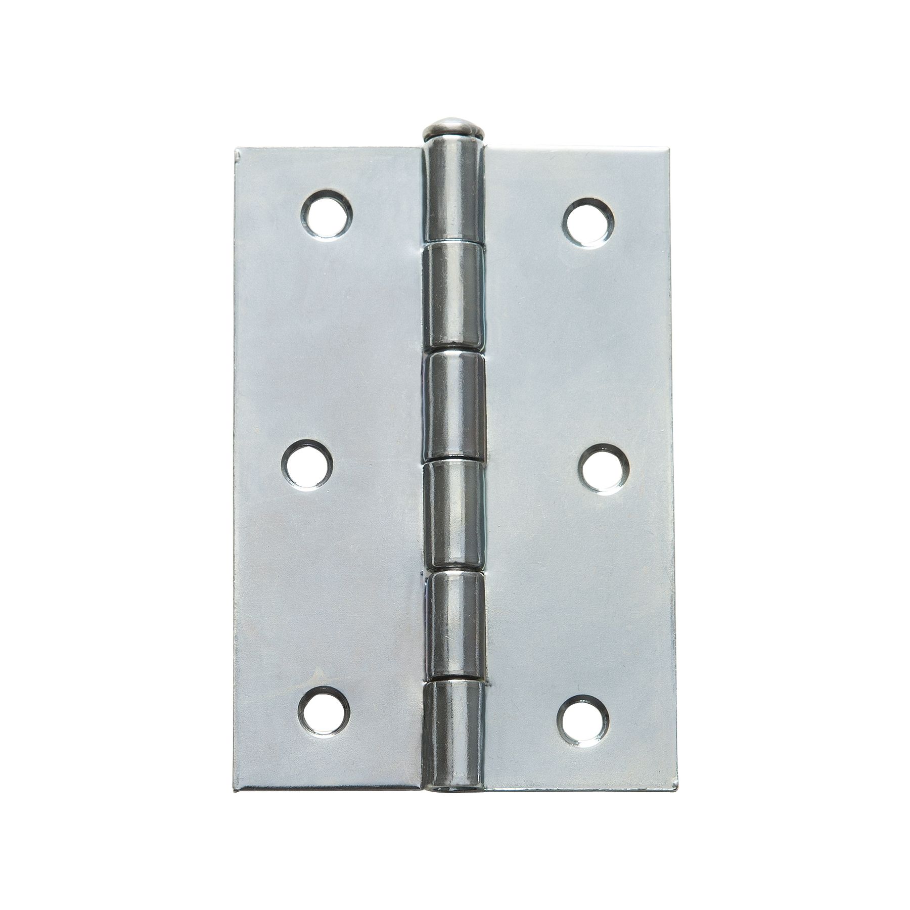 Dobradiça para Porta 3,5x23mm Aço Cromado Metalvi