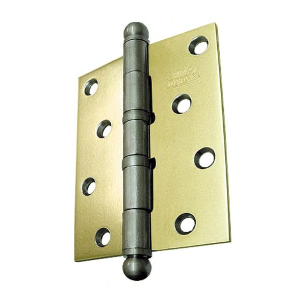 Dobradiça para Porta Simples 4x3 Aço Oxidado União Mundial