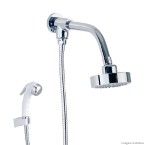 Ducha cromada Slim 10cm com ducha manual Perflex