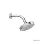 Ducha de parede com tubo parede Flex cromado Deca