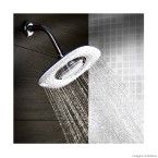 Ducha de parede quadrada com 2 funções LorenFall 7027 C16 cromada Lorenzetti