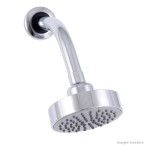 Ducha fria Slim 10cm 12304110 de parede sem desviador cromada Perflex