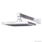 Ducha fria Trend 20cm 12303810 de parede sem desviador cromada Perflex