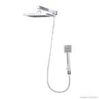 Ducha fria Trend 20cm 12304610 de parede com desviador e ducha manual cromada Perflex