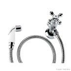 Ducha higiênica Belle Epoque 1984 C52 com registro derivação e gatilho cromado Deca