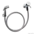 Ducha higiênica cromada com registro e gatilho Deca