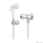 Ducha higiênica cromada de parede com gatilho Forusi