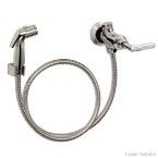 Ducha higiênica Izy Plus 1984 C24 com registro derivação e gatilho cromada Deca