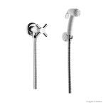Ducha higiênica LorenFit Cross 1984 C34 flexível 120cm cromada Lorenzetti