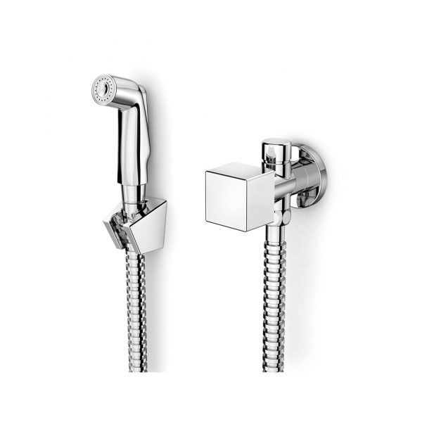 Ducha Higiênica Metal 1,20m Cromada Basic Plus Celite