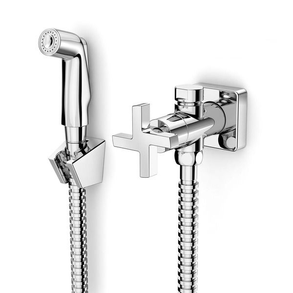 Ducha Higiênica Metal 1,20m Lotus B5007CACRB Celite