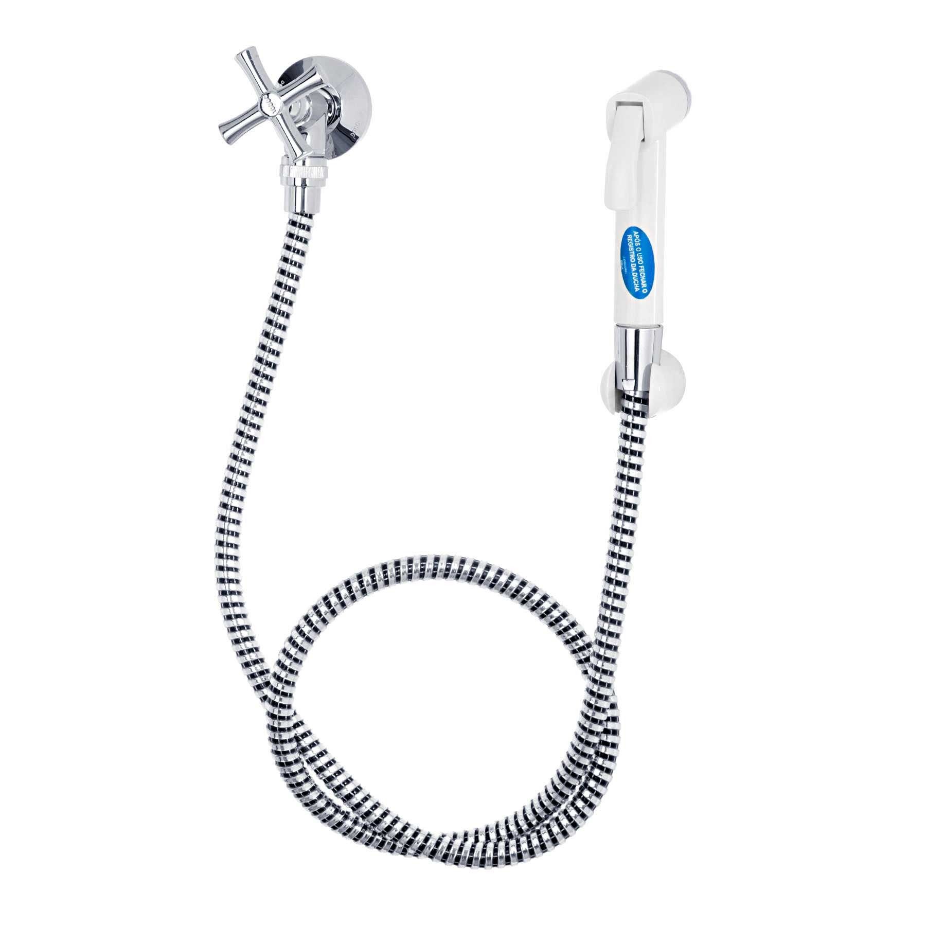 Ducha Higiênica Plástico 1,20m Pertutti 455706 Docol