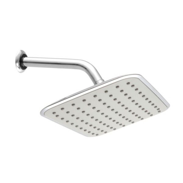 Ducha Quadrada Parede Cromada Athena Max Meber