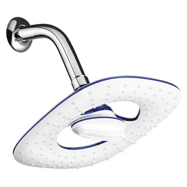 Ducha Quadrada Parede Cromada Fall 7027 C16 Lorenzetti