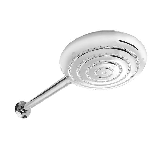 Ducha Redonda Parede Branca 8 Fame