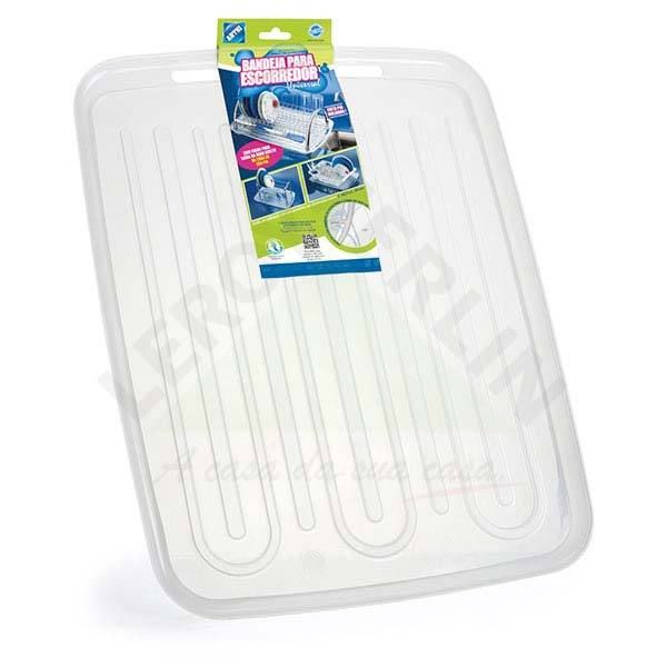 Escorredor de Louça Sobre Pia Plástico Branco Arthi