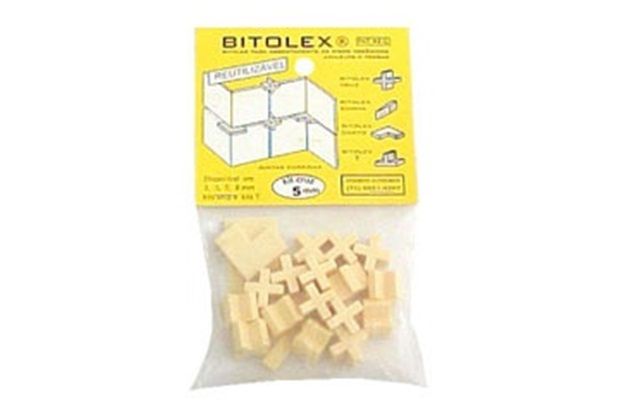 Espaçador Reutilizável Cruz 5mm para Pisos, Azulejos E Pedras