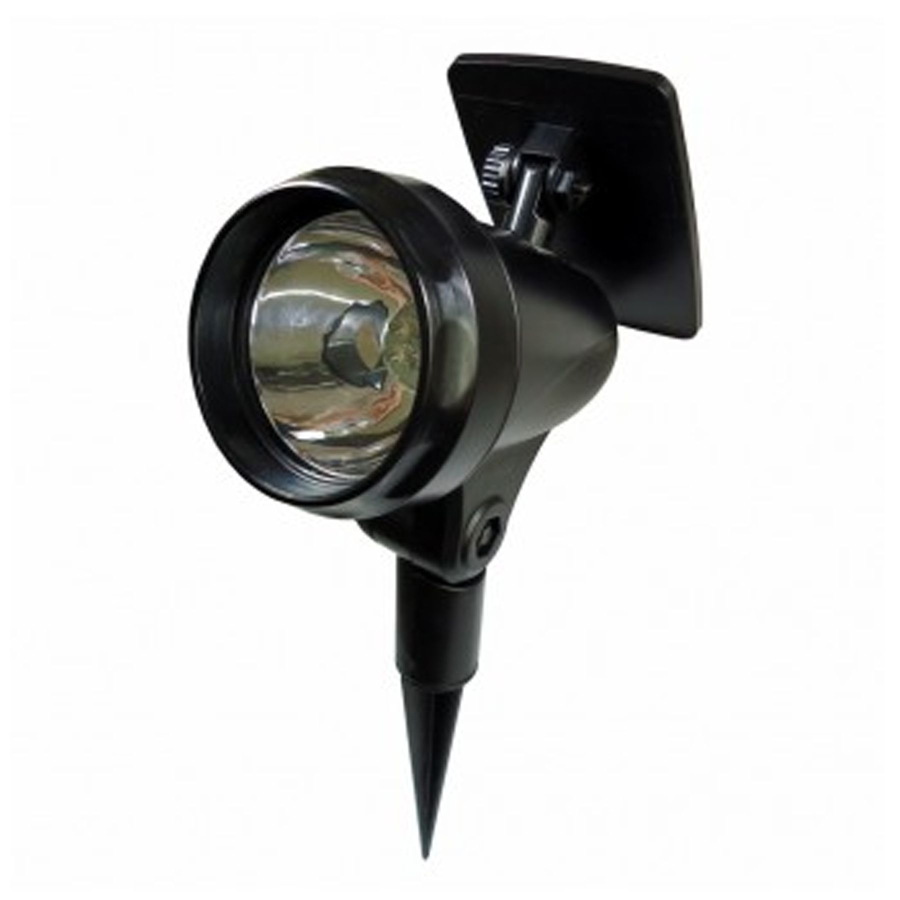 Espeto para Jardim LED Key West Redondo Metal e Plástico Preto 6W Bivolt