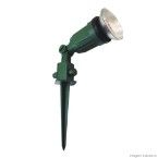 Espeto para jardim simples articulado para lâmpada PAR bivolt DNI verde Key West