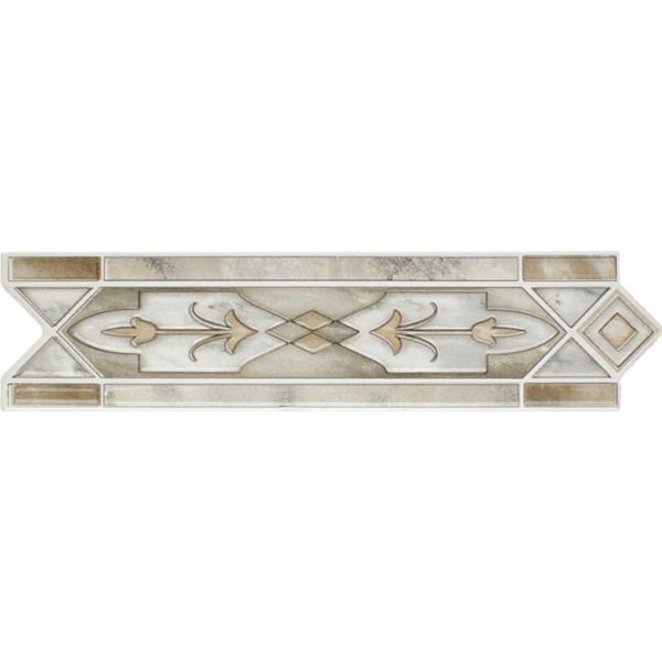 Faixa Decorativa Flecha Cerâmica GLD2015 8,5x33cm Gabriella