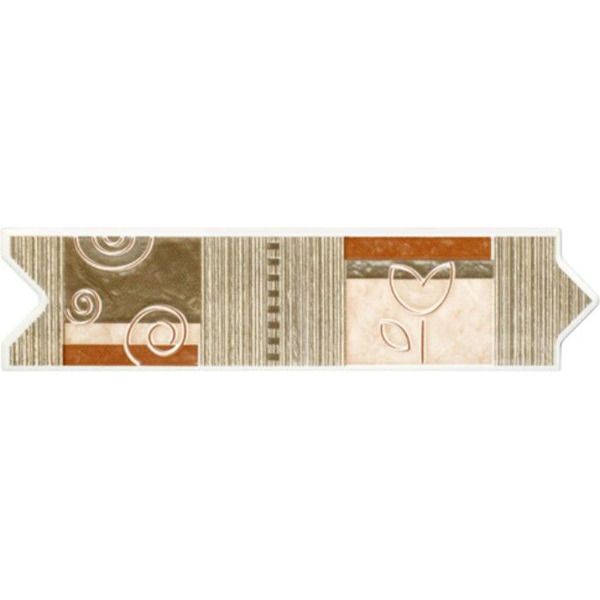 Faixa Decorativa Flecha Cerâmica GLD2265 8,5x33cm Gabriella