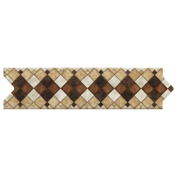 Faixa Decorativa Flecha Cerâmica HDL2472 8,5x33cm Gabriella