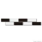 Faixa Pitanga Eucalipto preto 4x25cm Eliane