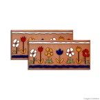 Faixa Verona terracota 11,5x24cm Fênix