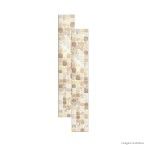 Faixa Vetra 5,5x33cm bege 4 peças Incepa