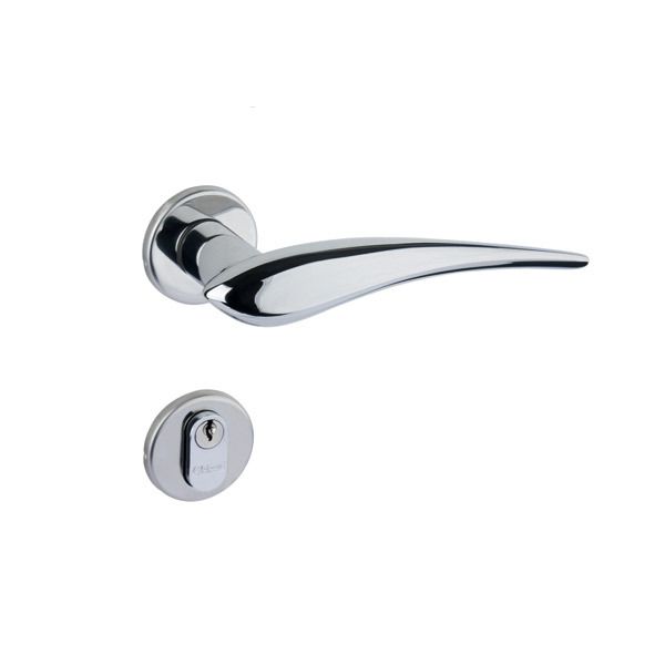 Fechadura 6244 Entrada Zamak Cromado 55mm La Fonte