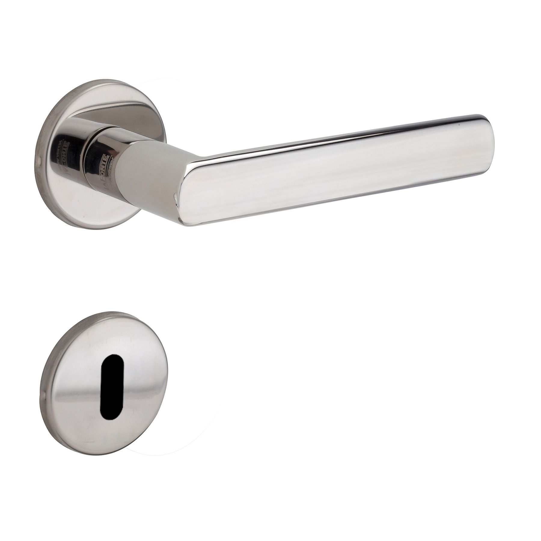 Fechadura 892 Interna Inox Polido 55mm La Fonte