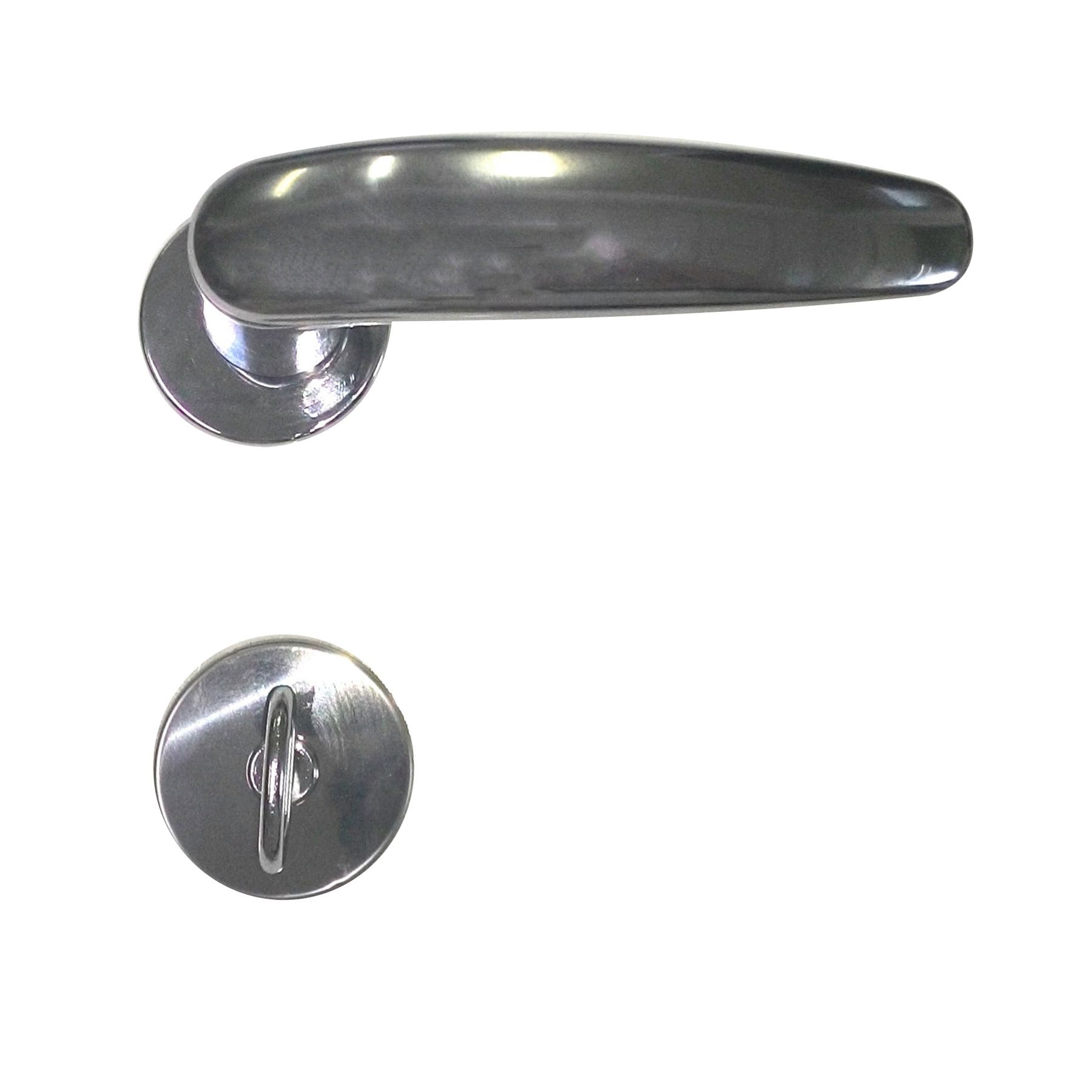 Fechadura Banheiro 55mm Aço Cromado Arouca