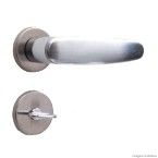 Fechadura de banheiro Verona Polo Z 508429/40-ZC-ZCE cromada escovada Arouca