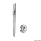 Fechadura de trinco rolete redonda 5600/20 cromada Aliança