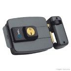 Fechadura elétrica dupla cinza c-90 HDL