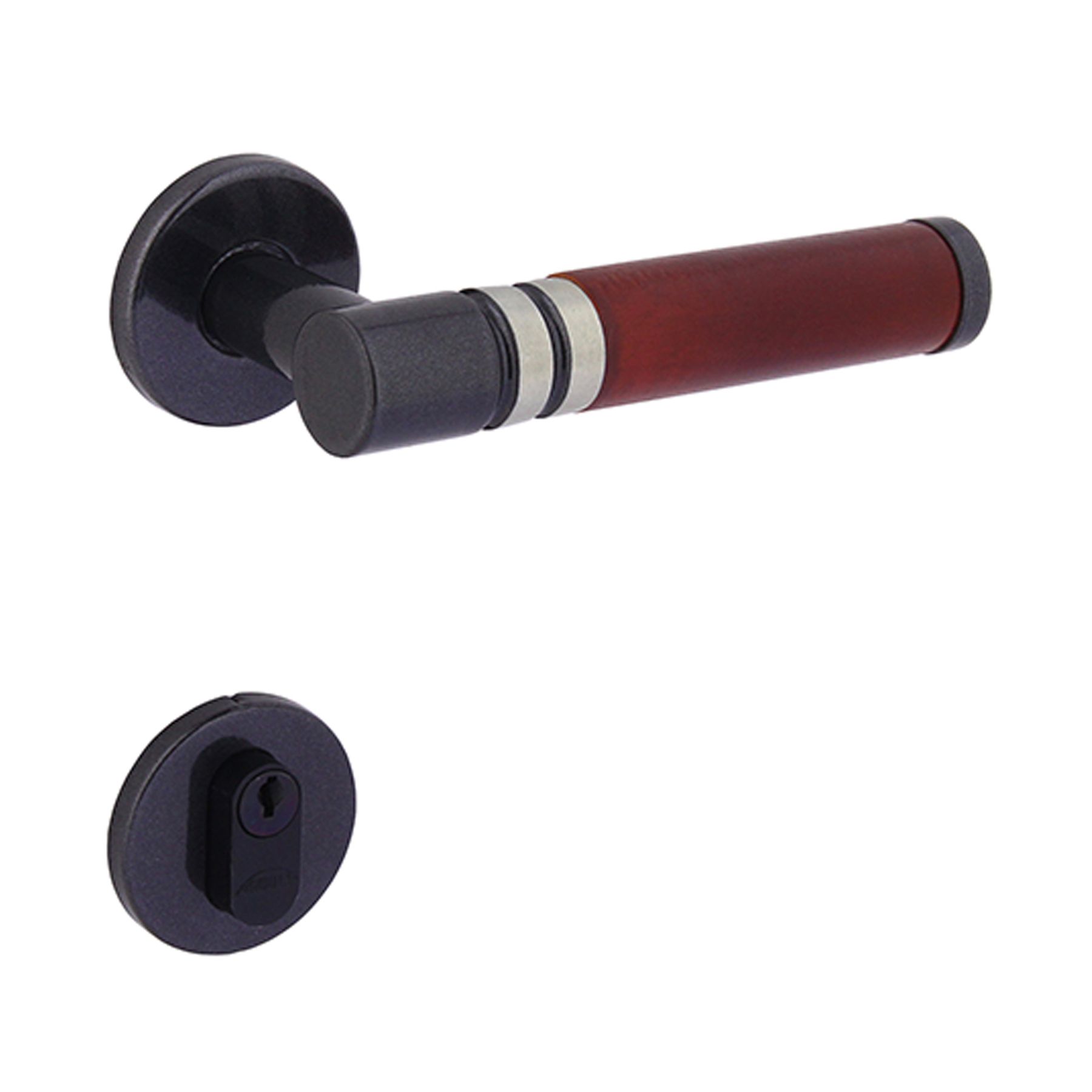 Fechadura Entrada 40mm Aço e Zamac Oxidado Verona Arouca