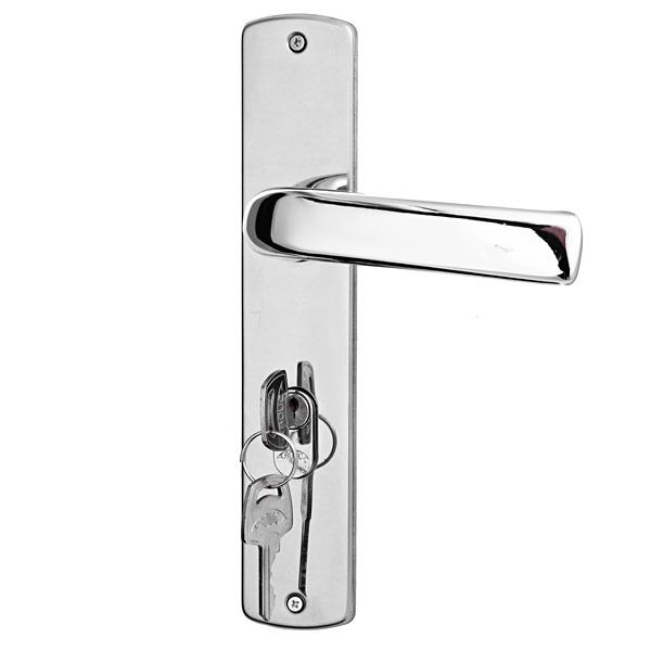 Fechadura Entrada 55mm Aço Cromado Arouca