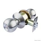 Fechadura externa de inox natural Yale