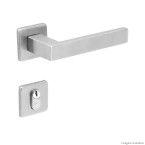 Fechadura externa Ecoline Quadra I 1080594/55-Z-IE inox escovado Arouca