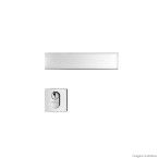 Fechadura externa Massima MZ530 cromada máquina de 55mm Papaiz