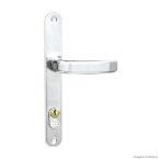 Fechadura externa Serralheiro 21mm cromada MGM