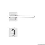 Fechadura externa Squadro máquina de 55mm cromada Papaiz