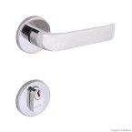 Fechadura externa Verona Linea 108459/40-Z-ZC cromada Arouca