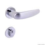 Fechadura externa Verona Polo Z 108429/40-Z-ZC-ZCE cromada escovada Arouca