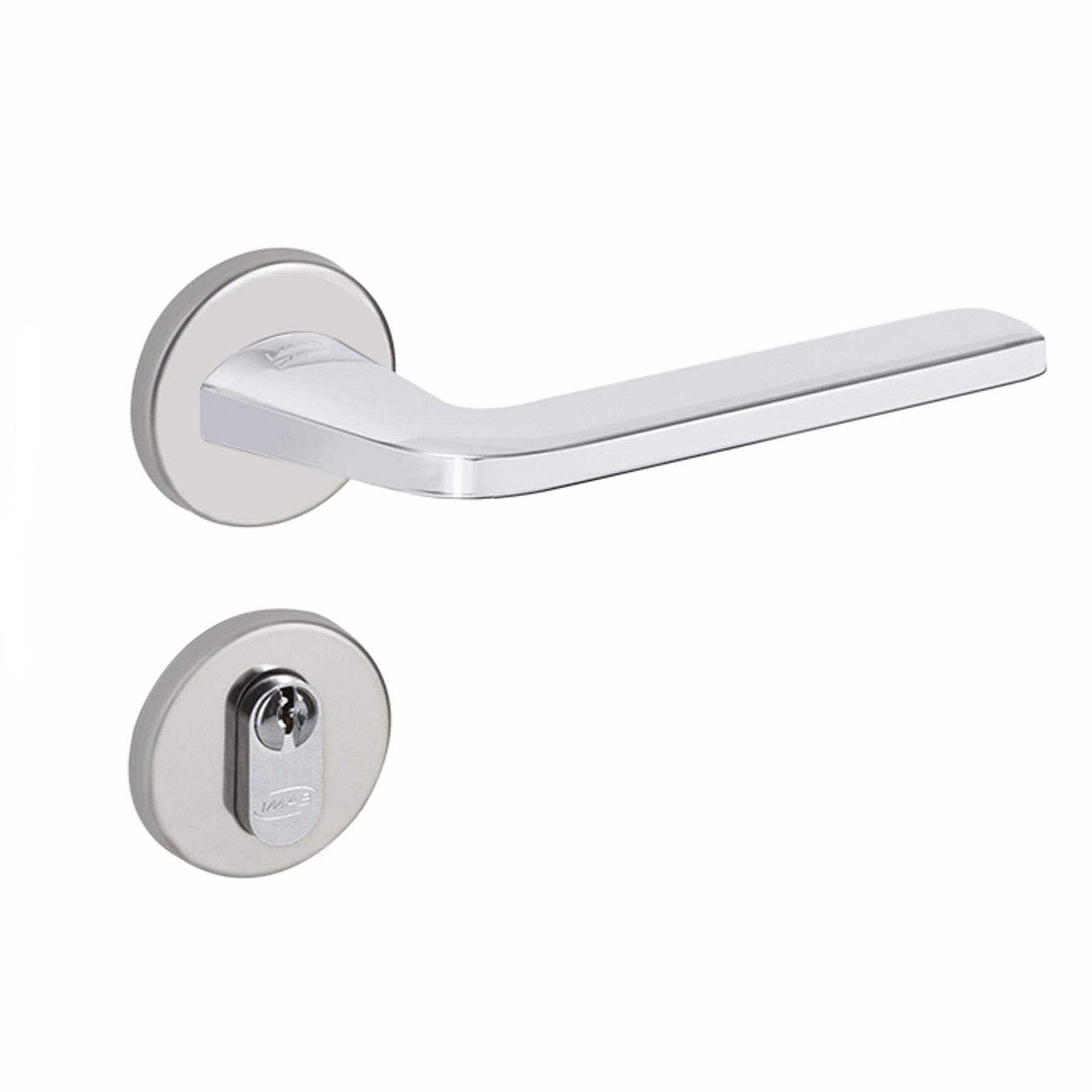 Fechadura Flux Entrada 40mm Cromado Imab